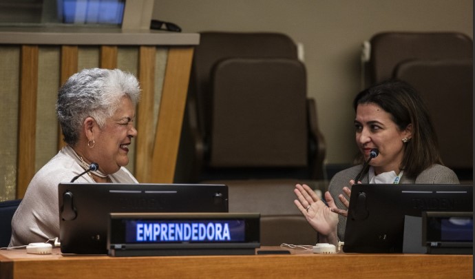 Julia Margarita Sandoval, las lecciones de una microempresaria panameña en la ONU