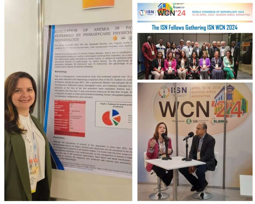 Investigación científica en Nefrología se fortaleció en Congreso Mundial en Argentina; Dra. Karen Courville participó por Panamá
