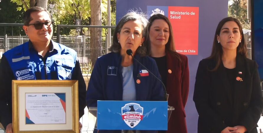 chile elimina la rabia
